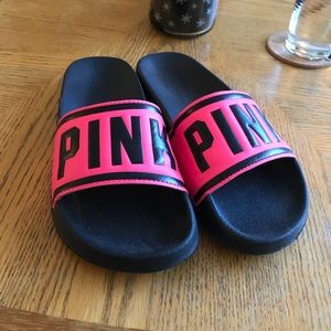 Victoria’s Secret PINK sandals. Great condition!